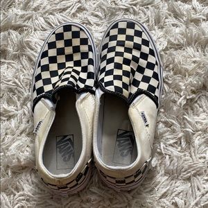 Checkered Vans